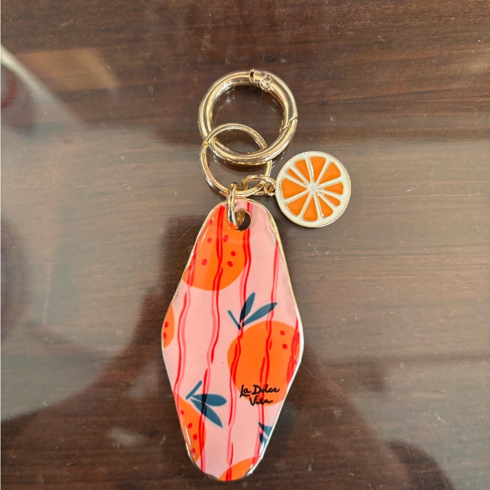 Marshalls Pink and Orange Key Holder